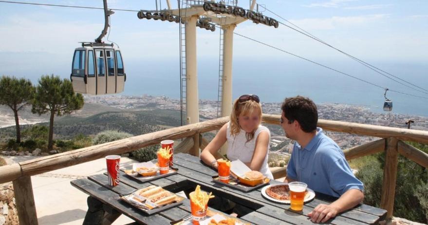 Benal Beach Suite Ii, Estudio Con Parque Acuatico Y Vistas Al Mar. ベナルマデナ エクステリア 写真